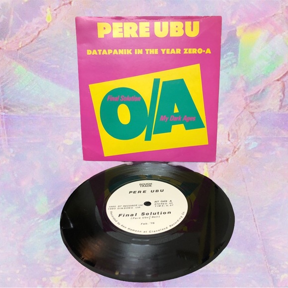 Pere Ubu – Datapanik In The Year Zero-A - 7" vinyl record punk new wave indie - Picture 1 of 2
